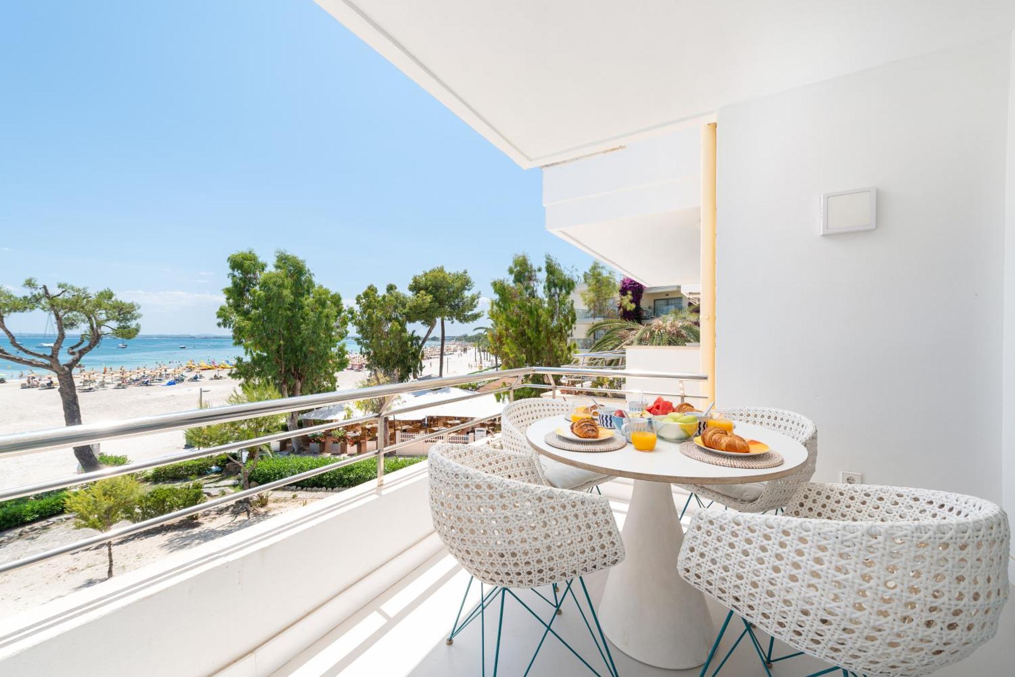 Apartment Blue View 알쿠디아 항구 외부 사진