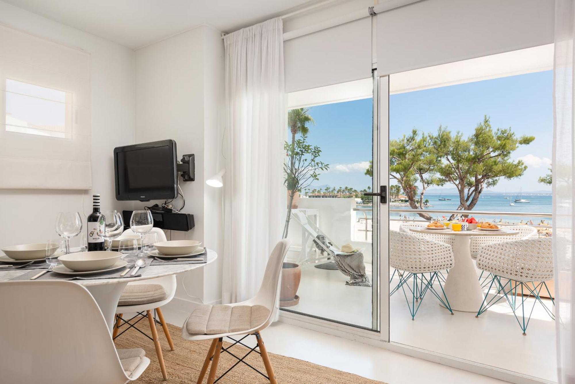 Apartment Blue View 알쿠디아 항구 외부 사진