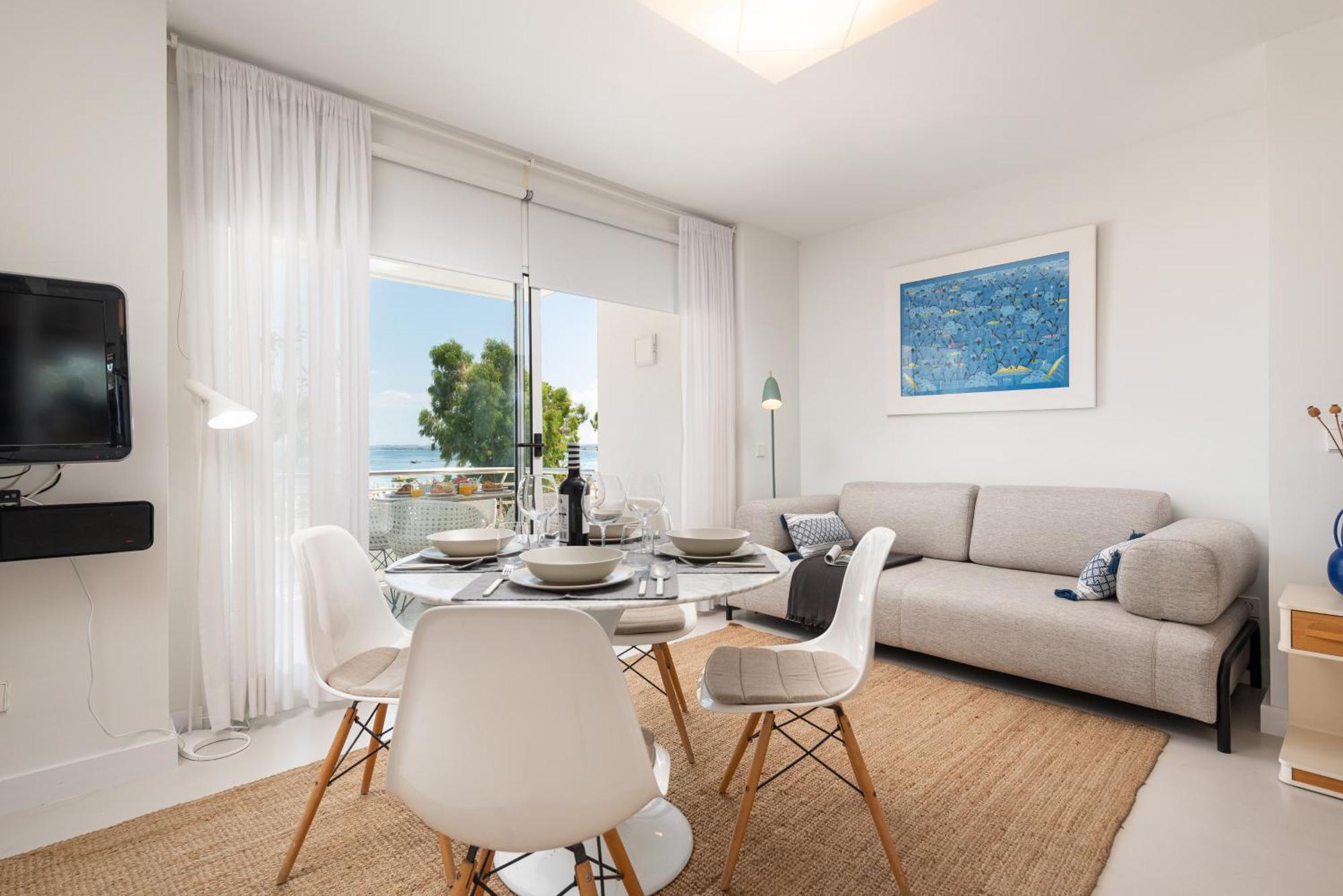 Apartment Blue View 알쿠디아 항구 외부 사진